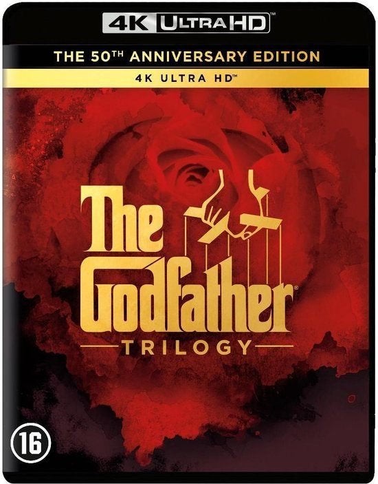 Godfather Trilogy 4K Ultra HD Blu-Ray, Nieuw Geseald., Cd's en Dvd's, Engels, Nederlands, Ophalen of Verzenden, Filmcollectie
