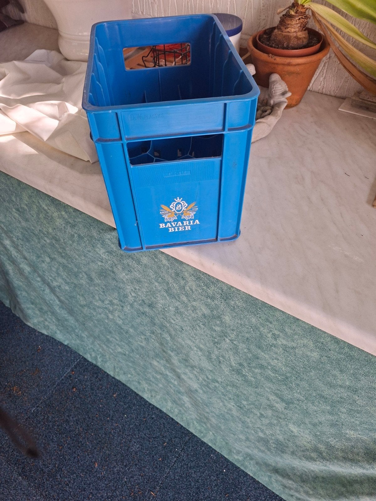 Nostalgisch Bavaria bierkratje (12 flesjes), Ophalen of Verzenden, Gebruikt, Overige, Overige merken