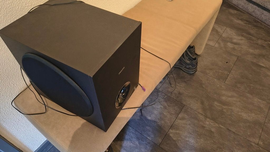 Philips Subwoofer HTB5255D voor Home Cinema Set, Ophalen, Gebruikt, Subwoofer, Philips