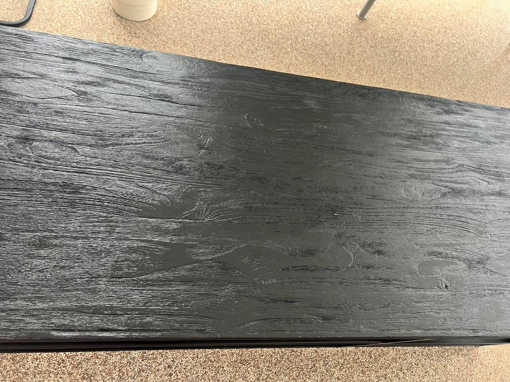 Zwarte salontafel van het merk D-Bodhi,, Ophalen, 100 tot 150 cm, 50 tot 100 cm, Zo goed als nieuw