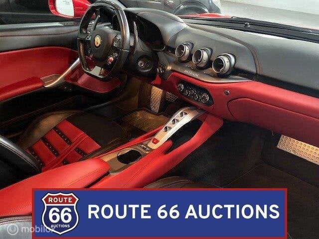 Ferrari F12berlinetta | 2013 | Route 66 Auctions, Auto's, Ferrari, Gebruikt, Zwart, Bedrijf, Handgeschakeld