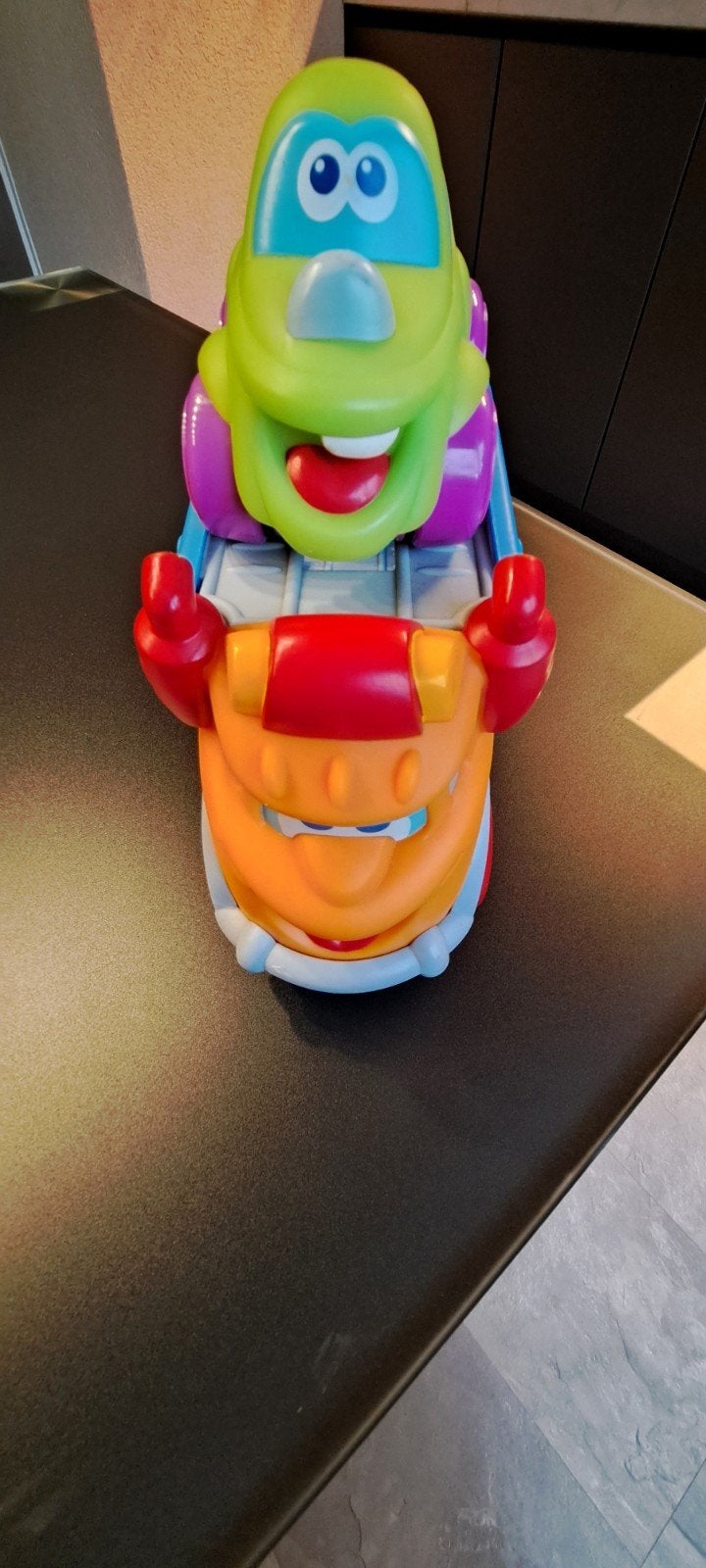 Playskool transport auto met een kleine auto.
Leuk speelgoed, Ophalen of Verzenden, Zo goed als nieuw