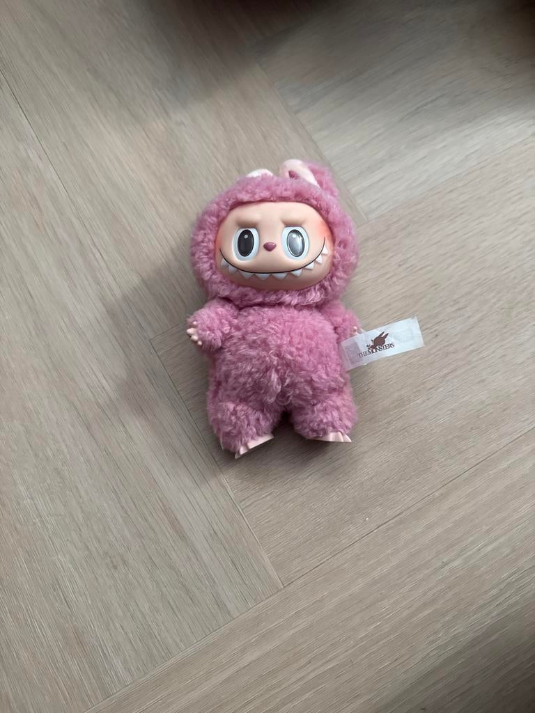 LABUBU The Monsters Roze Pluche Knuffel, Overige merken, Overige karakters, Overige typen, Ophalen of Verzenden