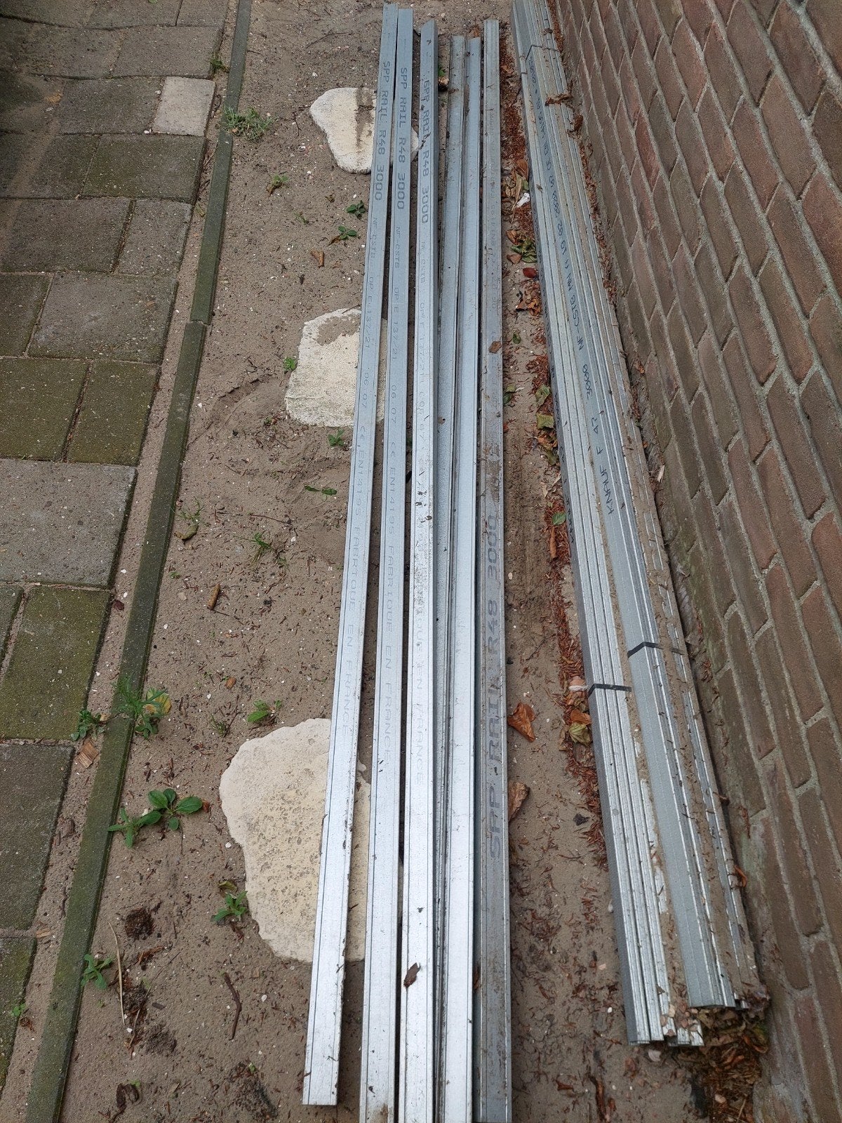 Metalstud vloer-/plafondprofiel 3000 mm R48 en F47 voor gips, Ophalen, Minder dan 25 mm, Overige typen, Nieuw