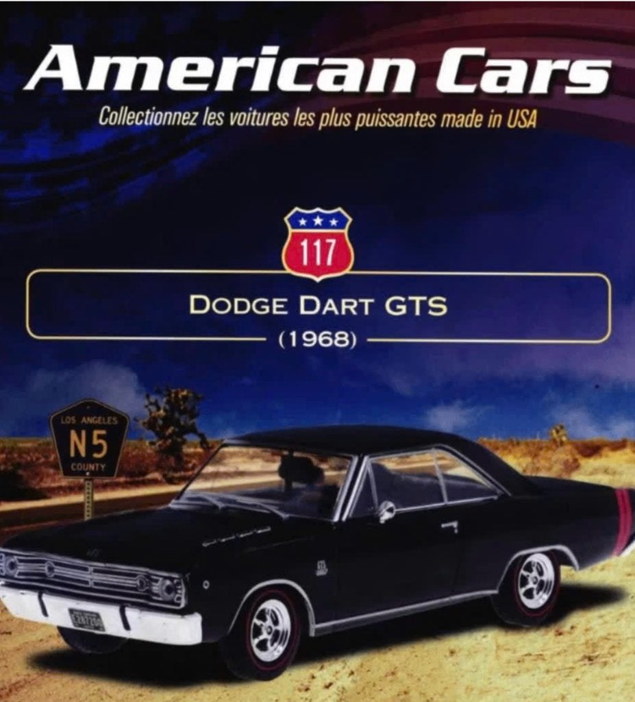 Dodge Dart GTS 1968 schaal 1/43 ALTAYA American cars # 117, Verzenden, Nieuw, Auto, Overige merken