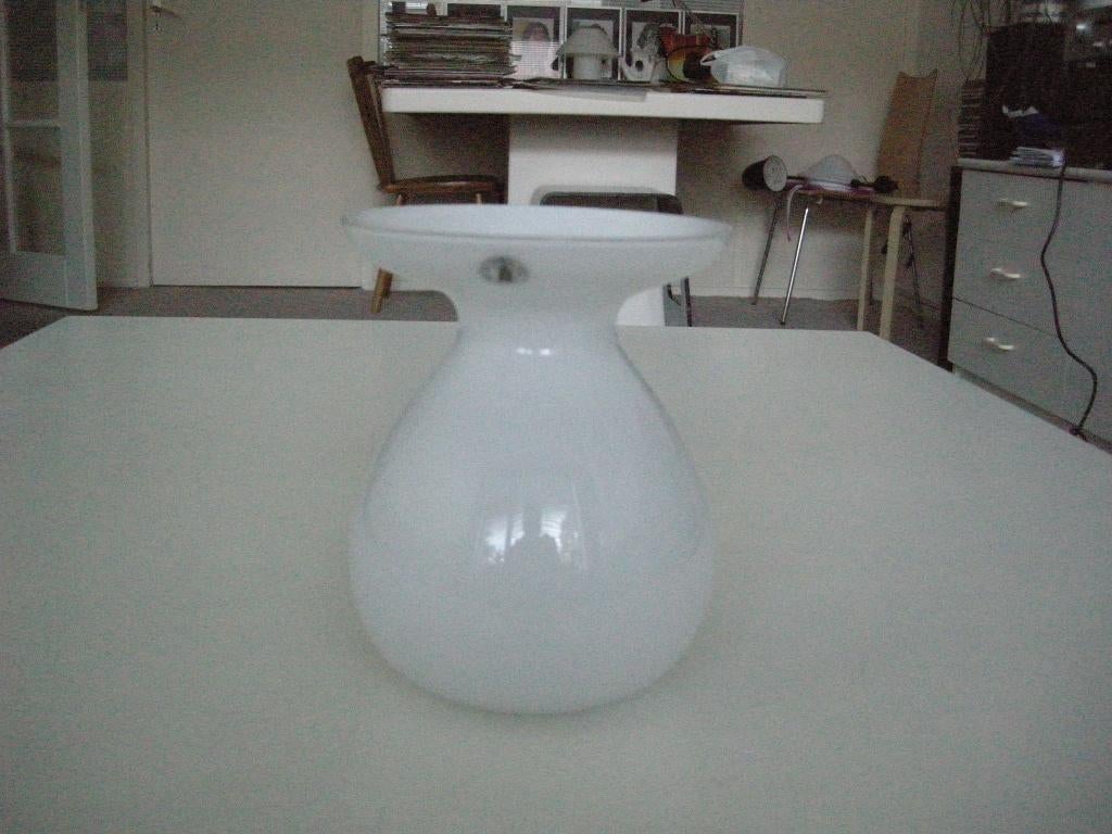 Vaas glas diabolo Ikea - nieuwst., Ophalen, Wit, Minder dan 50 cm, Glas