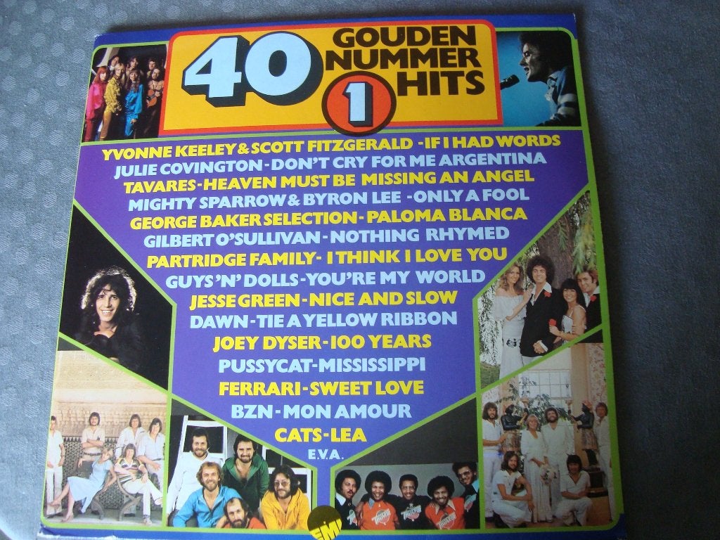 40 gouden nummer 1 hits dubbel lp, Ophalen of Verzenden, Zo goed als nieuw, 12 inch