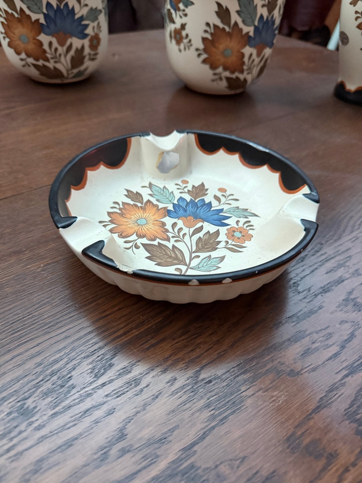 6 delige set porselein Gouda plateel, Antiek en Kunst, Ophalen of Verzenden