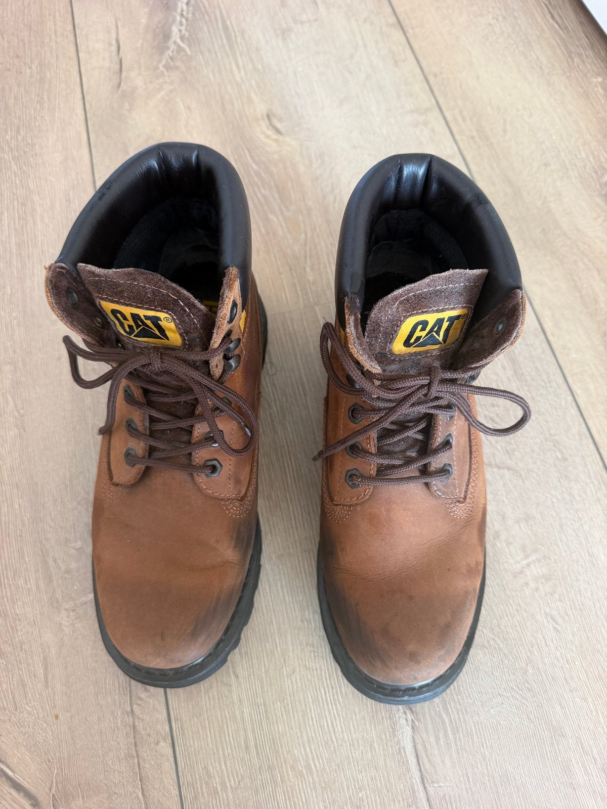 CAT Boots - Bruin - Maat 40, Ophalen of Verzenden, Gedragen, Bruin, Boots