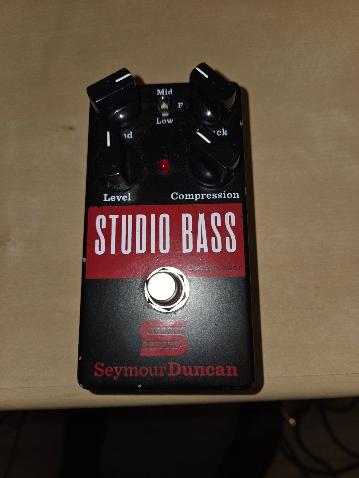 Seymour Duncan Studio Bass Compressor Pedaal, Muziek en Instrumenten, Effecten, Ophalen of Verzenden, Gebruikt, Compressor