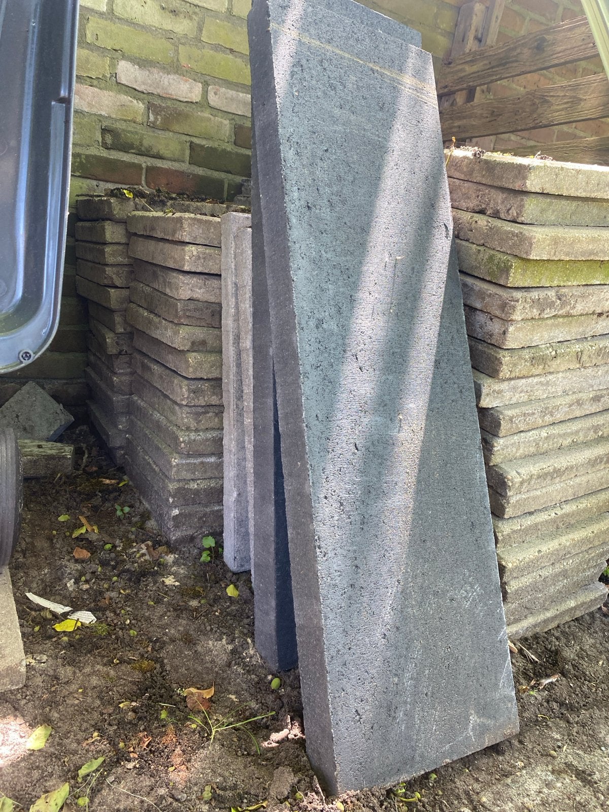 2 Betonbanden 6x30x100 cm - Nieuw, Tuin en Terras, Tegels en Klinkers, Ophalen, Nieuw, Beton, Overige typen