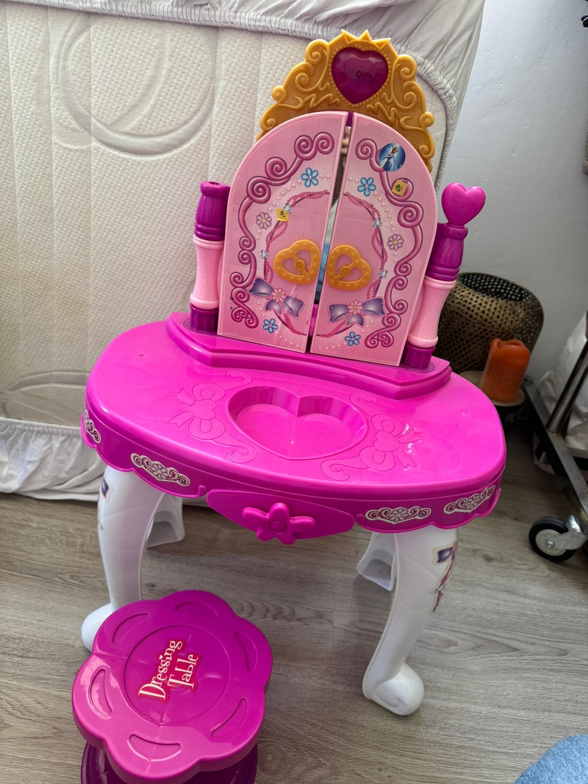 Make up tafel, Ophalen, Gebruikt