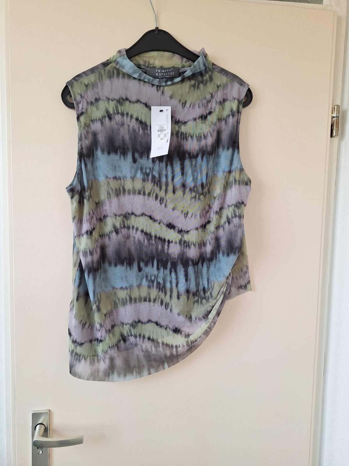 Primark mouwloze top met tie-dye print, maat XL, Kleding | Dames, Tops, Ophalen, Overige kleuren, Primark, Maat 46/48 (XL) of groter
