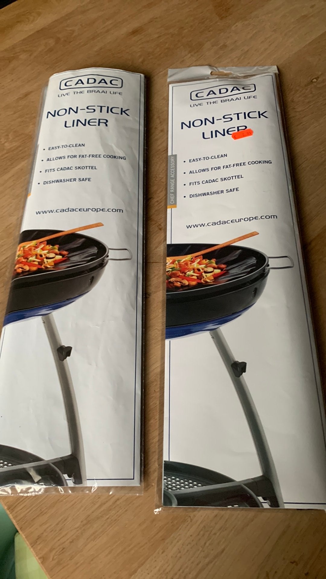 Cadac non-stick liner (2) voor cadac skottel, Verzenden, Nieuw