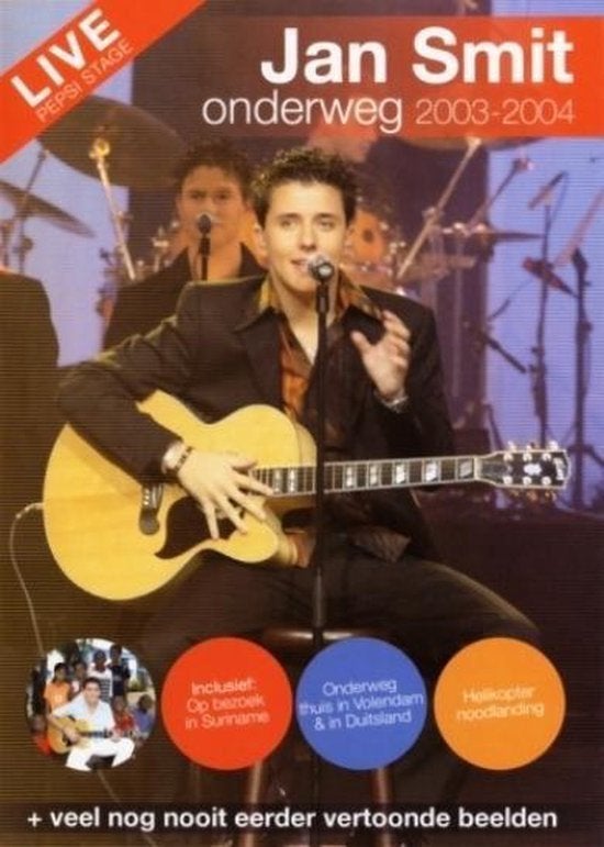 dvd:Jan Smit - Onderweg 2003 - 2004, Alle leeftijden, Ophalen of Verzenden, Gebruikt