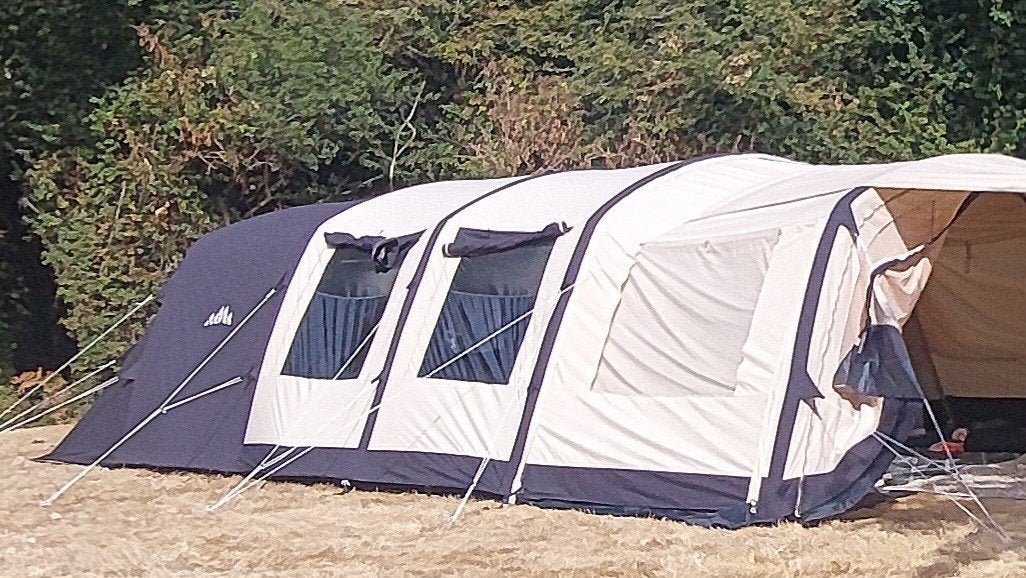 Miami Air 6 opblaasbare tent - Ruime gezinstent, Ophalen, Zo goed als nieuw, Tot en met 6