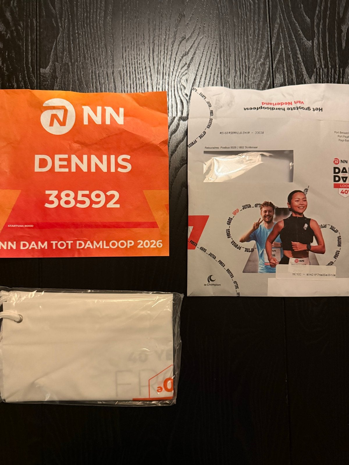 Startbewijs Dam tot Damloop 26, Eén persoon, September