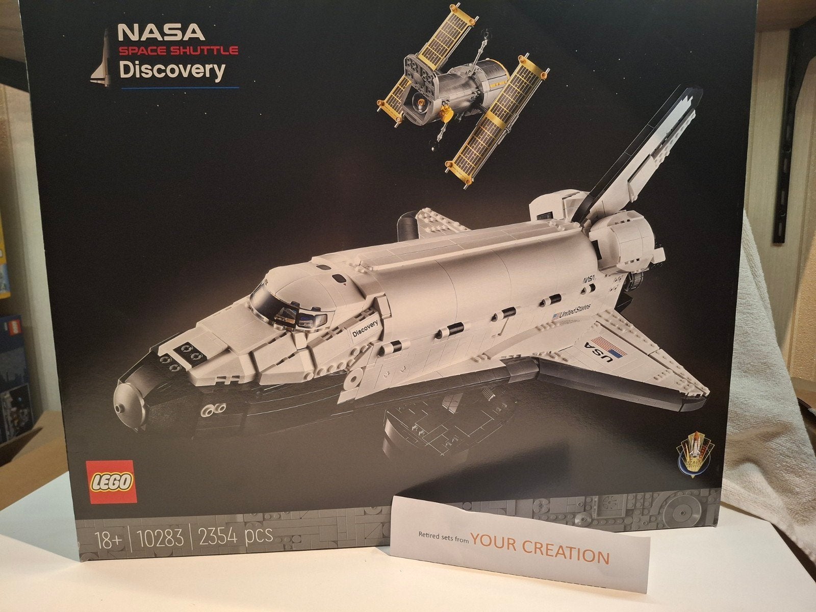 NIEUW Lego 10283 NASA Space Shuttle Discovery, Lego, Nieuw, Ophalen of Verzenden, Icons