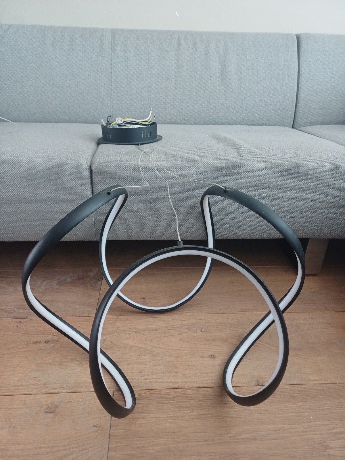 Designlamp Qazqa led, Huis en Inrichting, Ophalen, Qazqa, Modern, Zo goed als nieuw