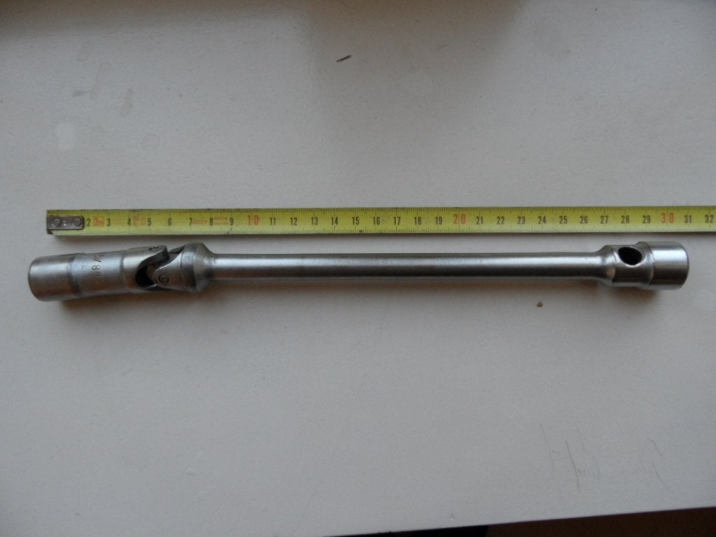 Hazet 762-1 16-5/8"Zündkerzenschlüssel bougiesleutel cardan, Ophalen of Verzenden, Zo goed als nieuw