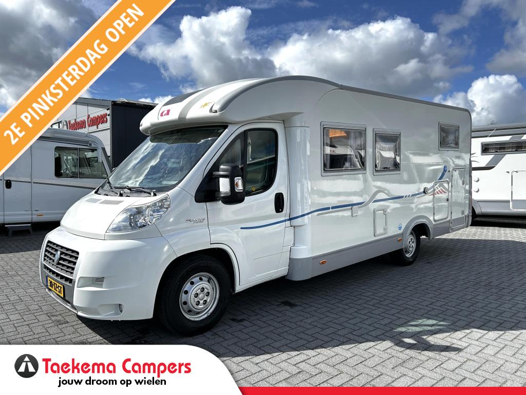 Adria Coral 660 SL Enkele-bedden/2007/Euro-4/Airco/7.3M/NL!, Fiat, 7 tot 8 meter, Bedrijf, Tot en met 3