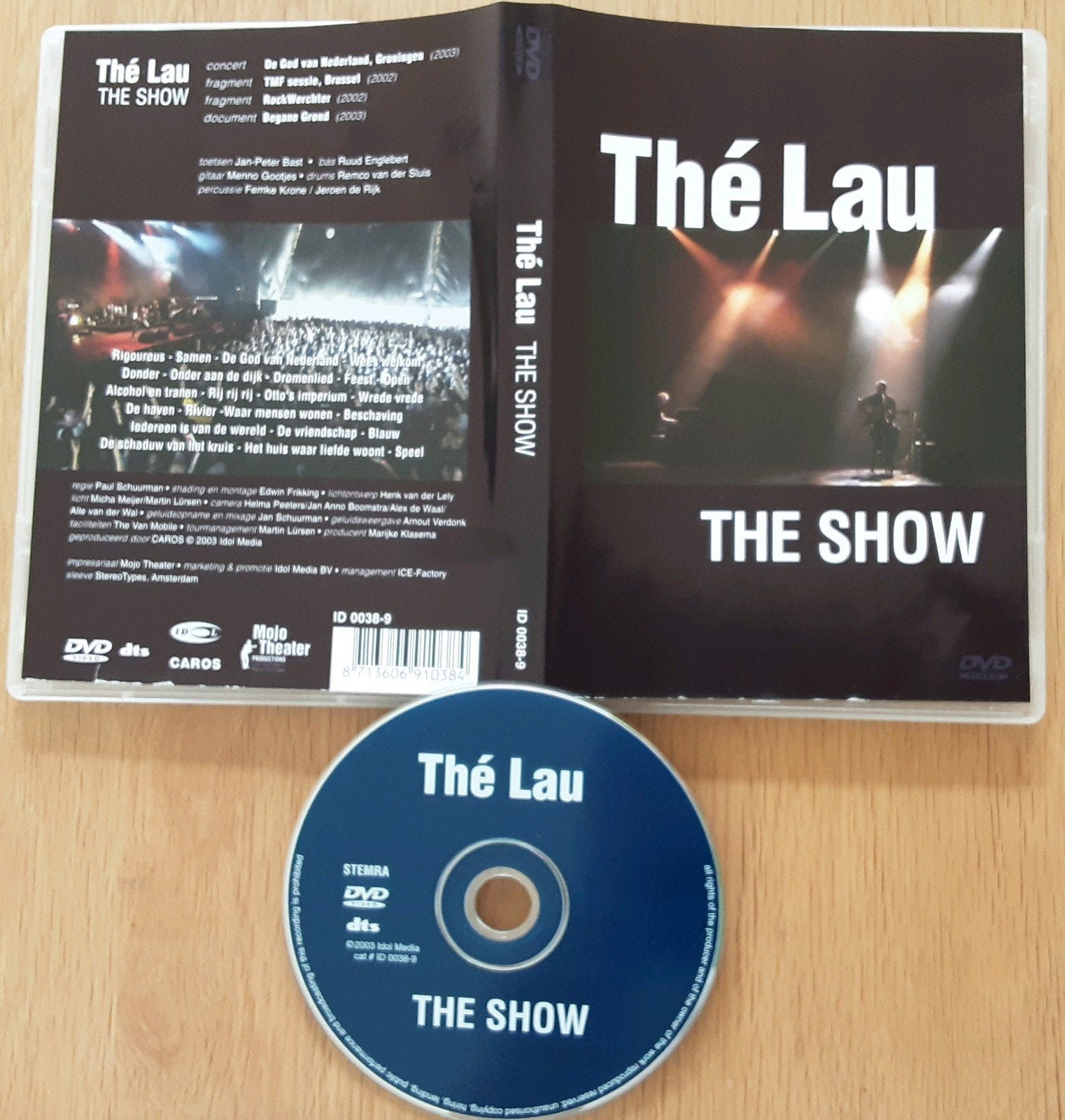 Thé Lau - The Show zeldzame dvd (Concertregistratie), Gebruikt, Alle leeftijden, Concert, Ophalen of Verzenden