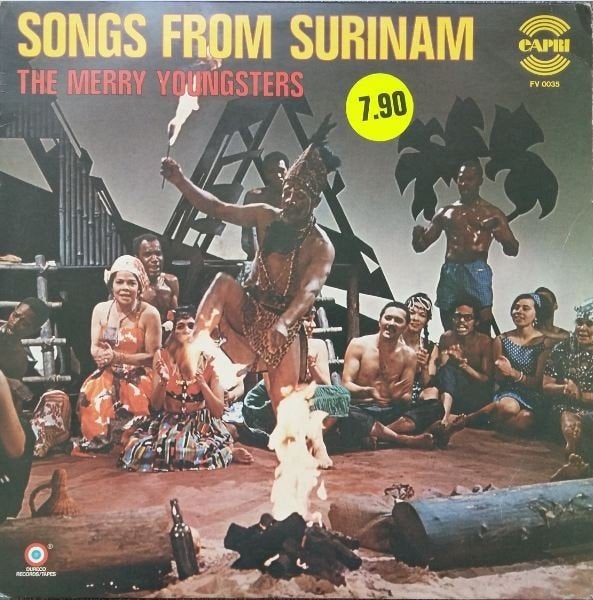 LP - The Merry Youngsters* ‎– Songs From Surinam, Cd's en Dvd's, Vinyl | Pop, LP, Gebruikt, Ophalen of Verzenden, Folk