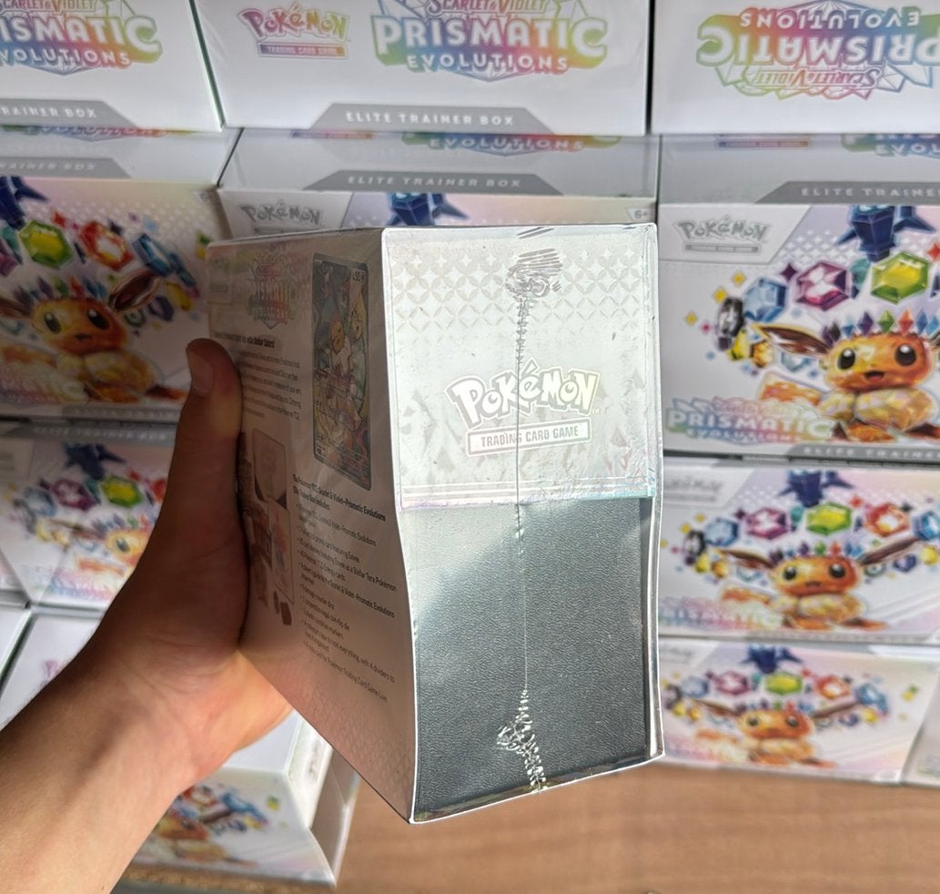 Pokemon prismatic evolutions etb ‼️BESTE PRIJZEN‼️, Ophalen of Verzenden, Zo goed als nieuw, Boosterbox