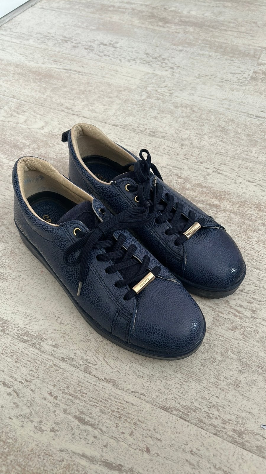 Mooie nette dames sneakers veterschoenen van Cruyff maat 40, Ophalen of Verzenden, Zo goed als nieuw, Zwart, Sneakers of Gympen