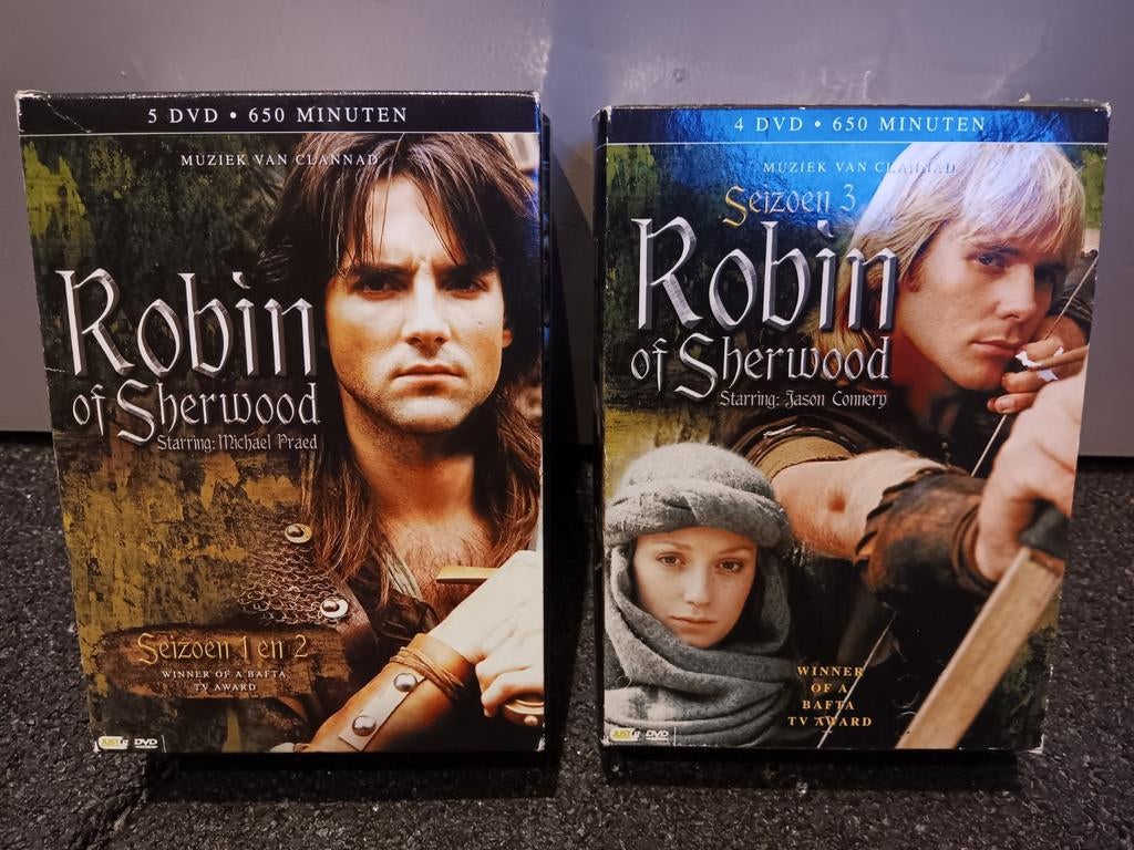 Robin of sherwood  complete serie seizoen  1 2 3, Ophalen of Verzenden, Zo goed als nieuw