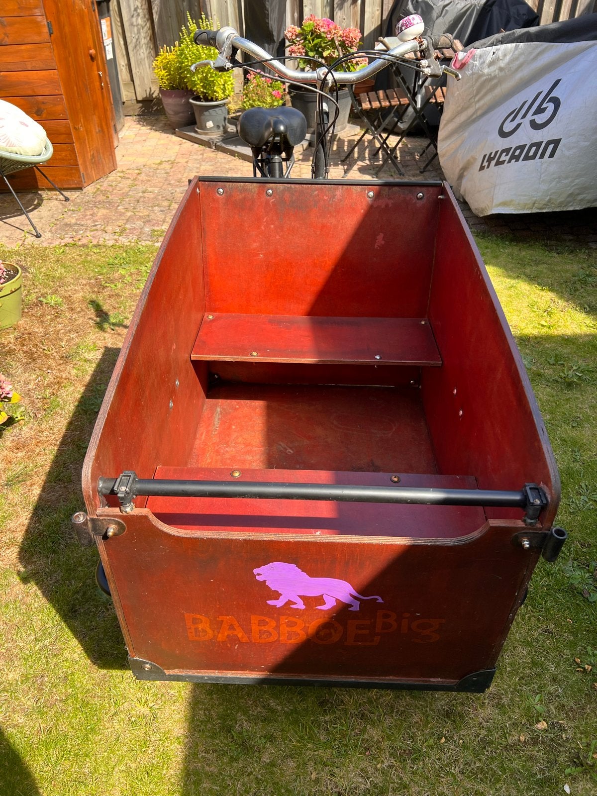 Babboe Big Cargo Bike – 2 Benches – Good Used Condition, Gebruikt, Ophalen, Overige merken, 4 kinderen of meer