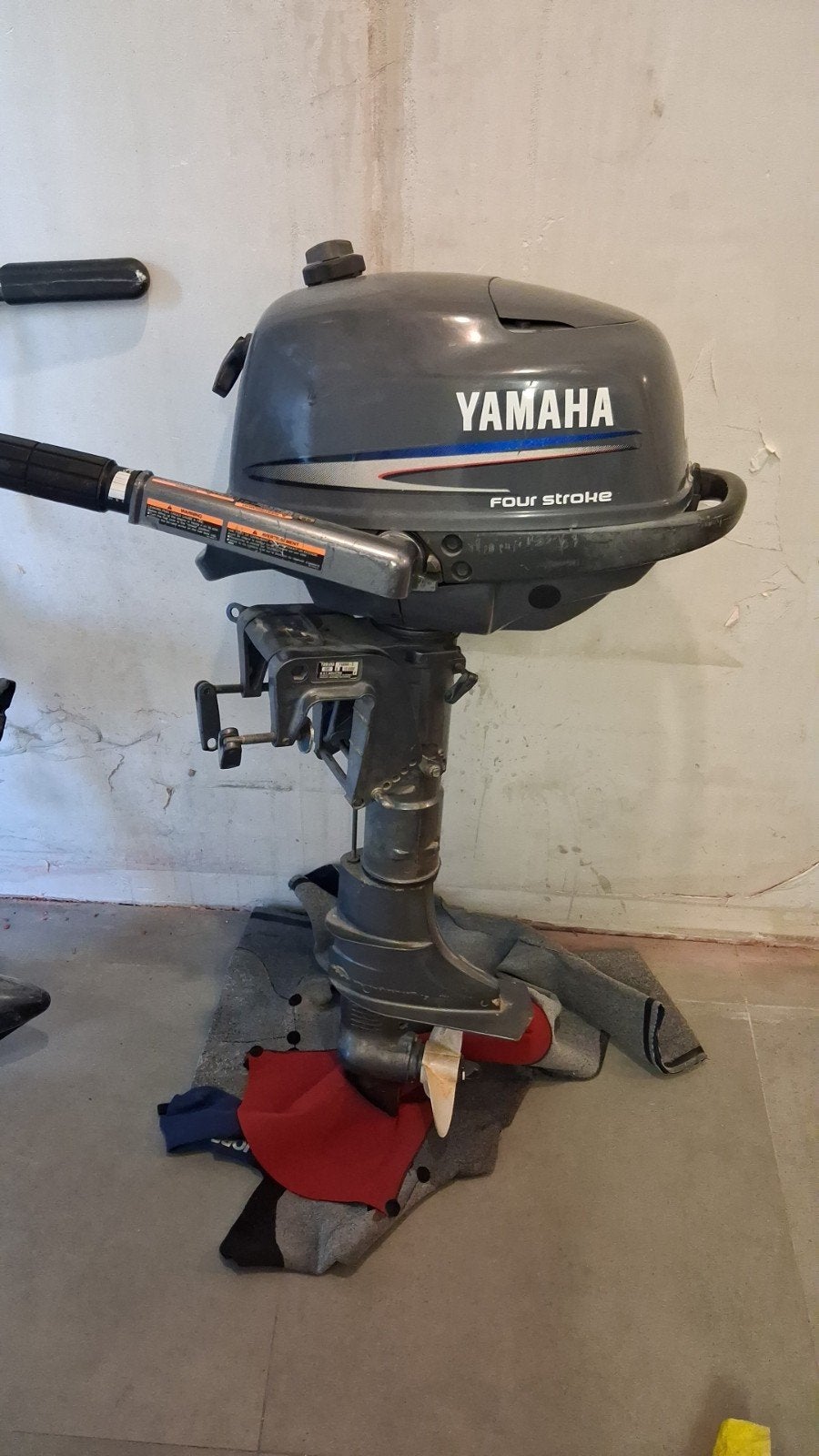 Yamaha 4pk 4-takt buitenboordmotor kortstaart, Ophalen, Gebruikt, Minder dan 5 pk, Viertaktmotor