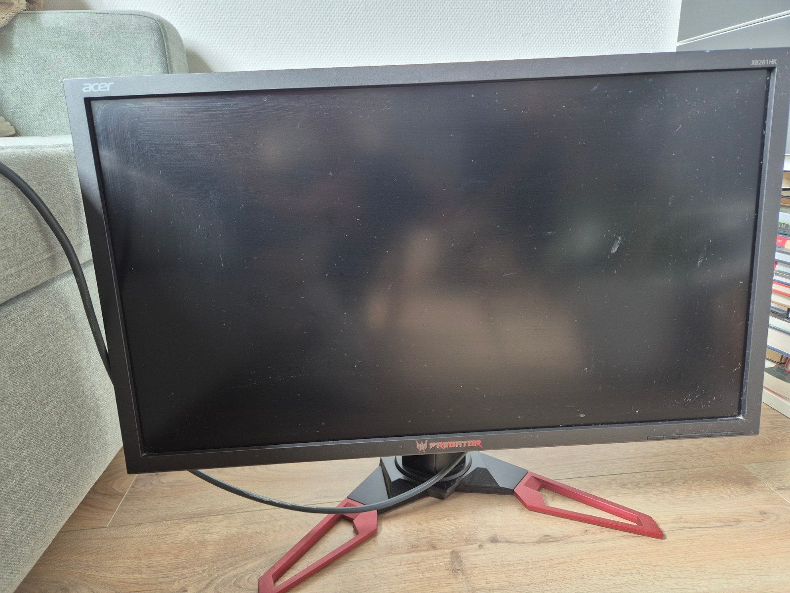 Acer predator XB281HK 28inc 4k beeldscherm, Computers en Software, Monitoren, In hoogte verstelbaar, Ultra HD (4K), Acer predator