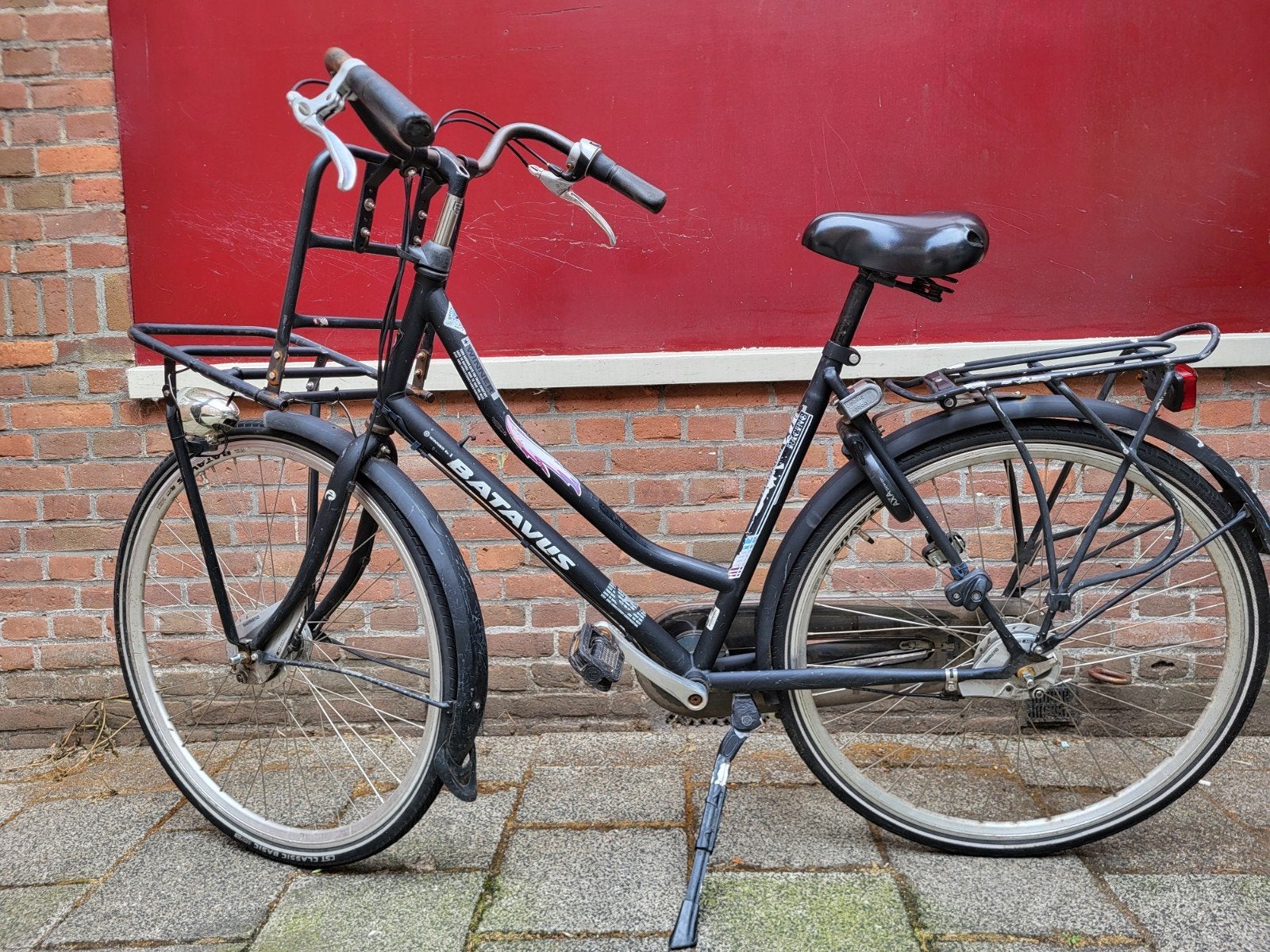 batavus stadsfiets, Fietsen en Brommers, Fietsen | Dames | Damesfietsen, Ophalen, Gebruikt, Versnellingen, Batavus