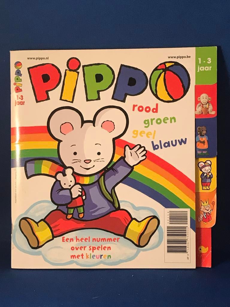 Pippo Magazine: Spelen met Kleuren (1-3 jaar), Boeken, Ophalen, Gelezen, 1 tot 2 jaar