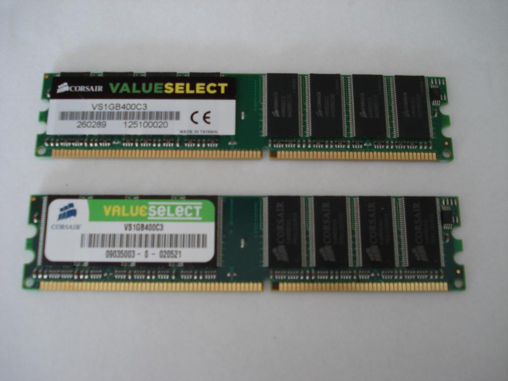 Ram geheugen Corsair 1GB, Overige soorten, Ophalen of Verzenden, Desktop, Gebruikt