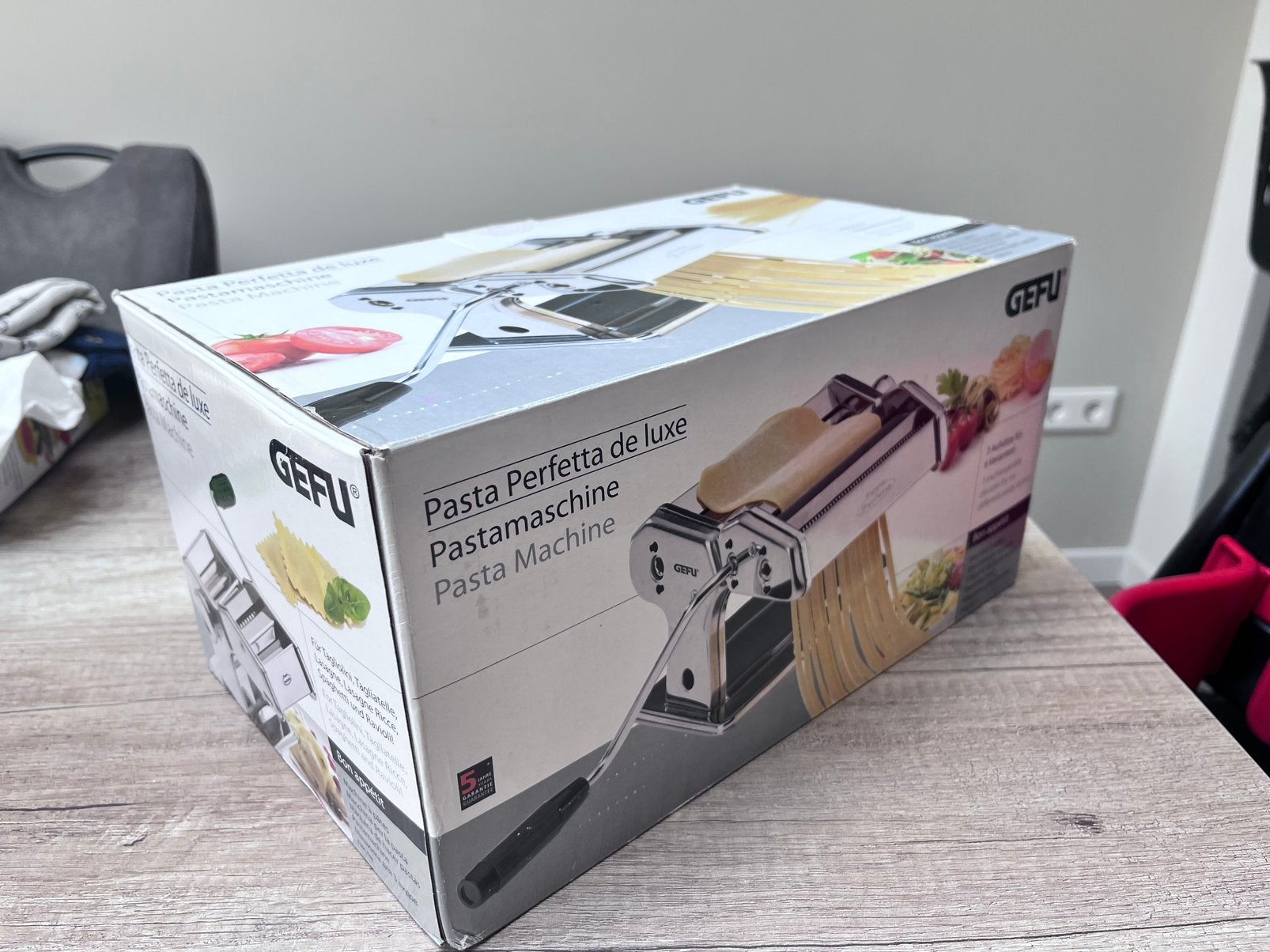 Pasta machine met opzetstukken, Pastamachine, Ophalen of Verzenden, Zo goed als nieuw