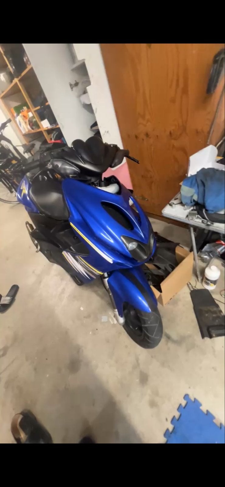 Yamaha Aerox 70cc Malossi Sport met Yasuni uitlaat, Fietsen en Brommers, Scooters | Yamaha, Ophalen, Tweetakt, Gebruikt, Aerox