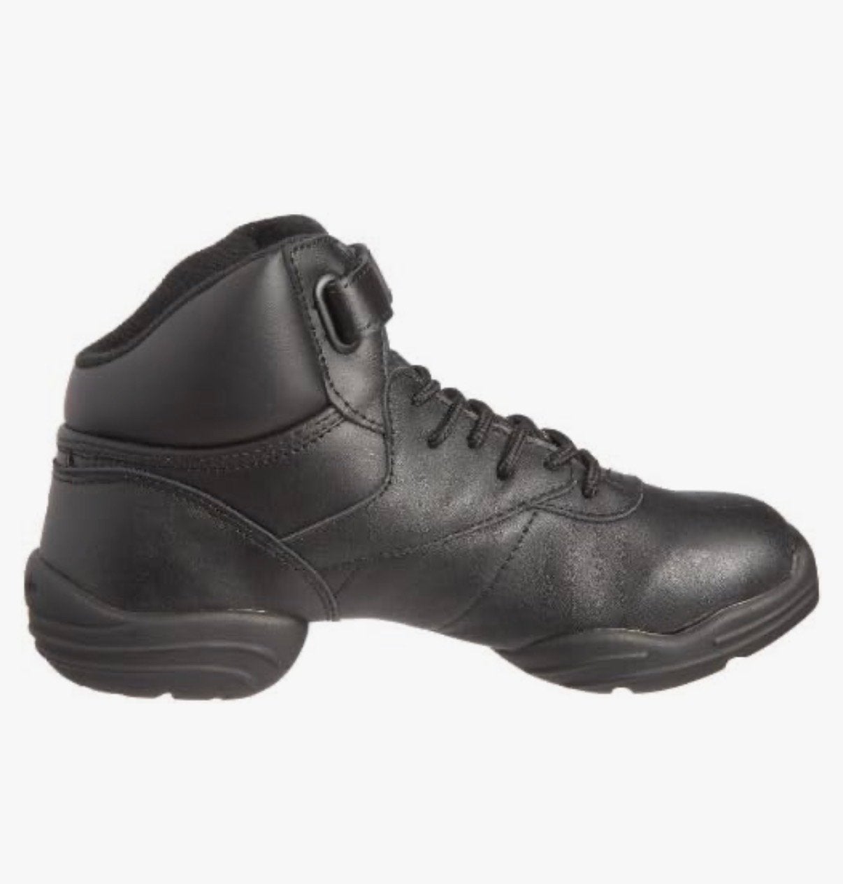 Capezio Dansneakers - Zwart Leer met Splitzool 35.5, Ophalen of Verzenden, Gebruikt, Schoenen