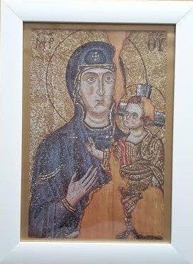 Icoon Maria en Jezus, Ophalen of Verzenden