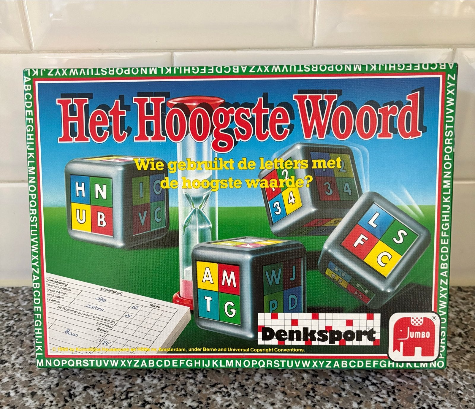 Het Hoogste Woord - Denkspellen Jumbo, Een of twee spelers, Ophalen of Verzenden, Zo goed als nieuw