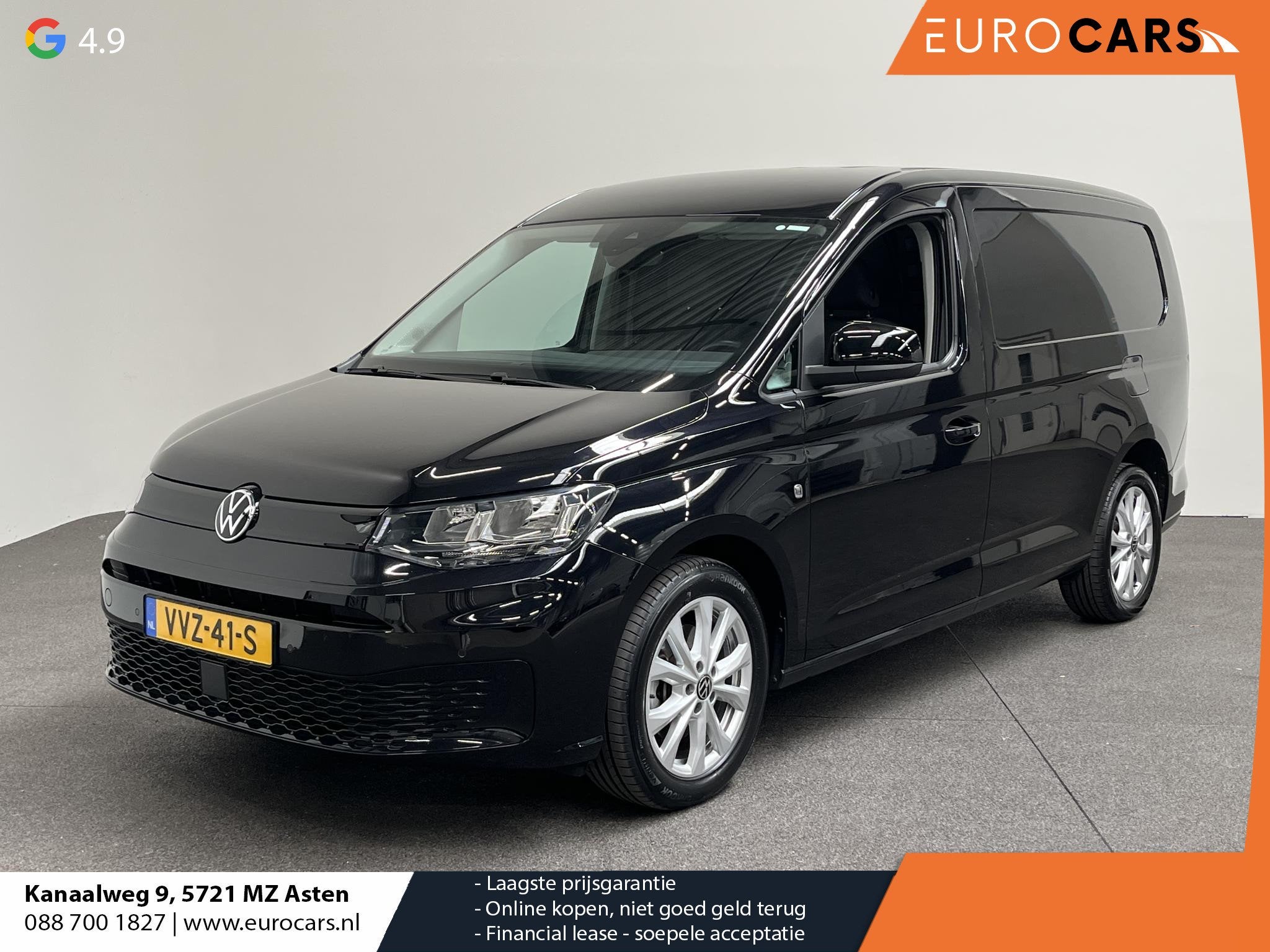 Volkswagen Caddy Cargo Maxi 2.0 TDI Style Automaat Automaat, Stof, Gebruikt, 4 cilinders, Origineel Nederlands