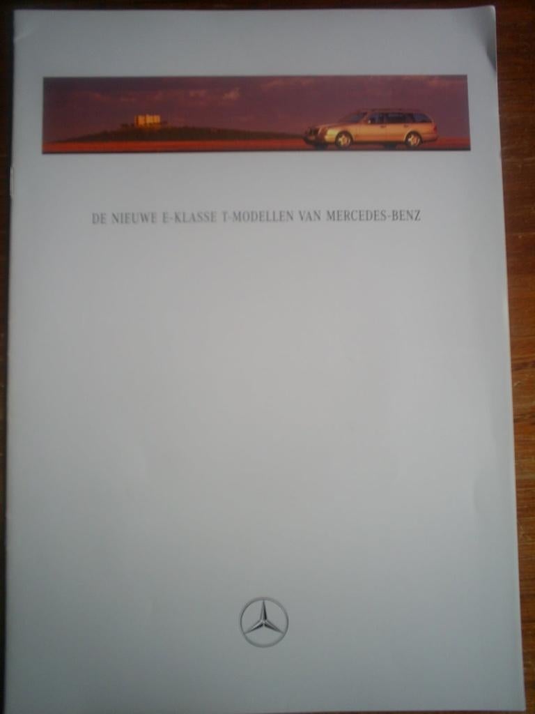 De Nieuwe E Klasse T Modellen van Mercedes Benz 2 / 1996, Verzenden, Zo goed als nieuw, Mercedes