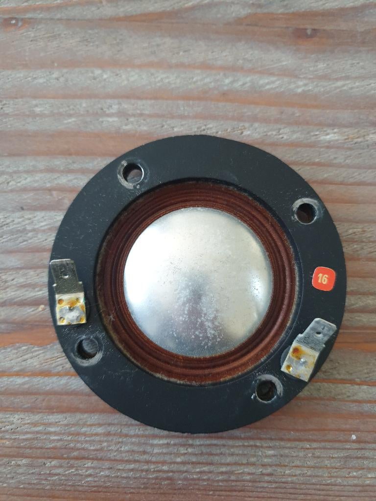 HELP , welk merk diafragma of drivers zijn dit ??, Audio, Tv en Foto, Luidsprekers, Overige merken, Gebruikt, Ophalen of Verzenden