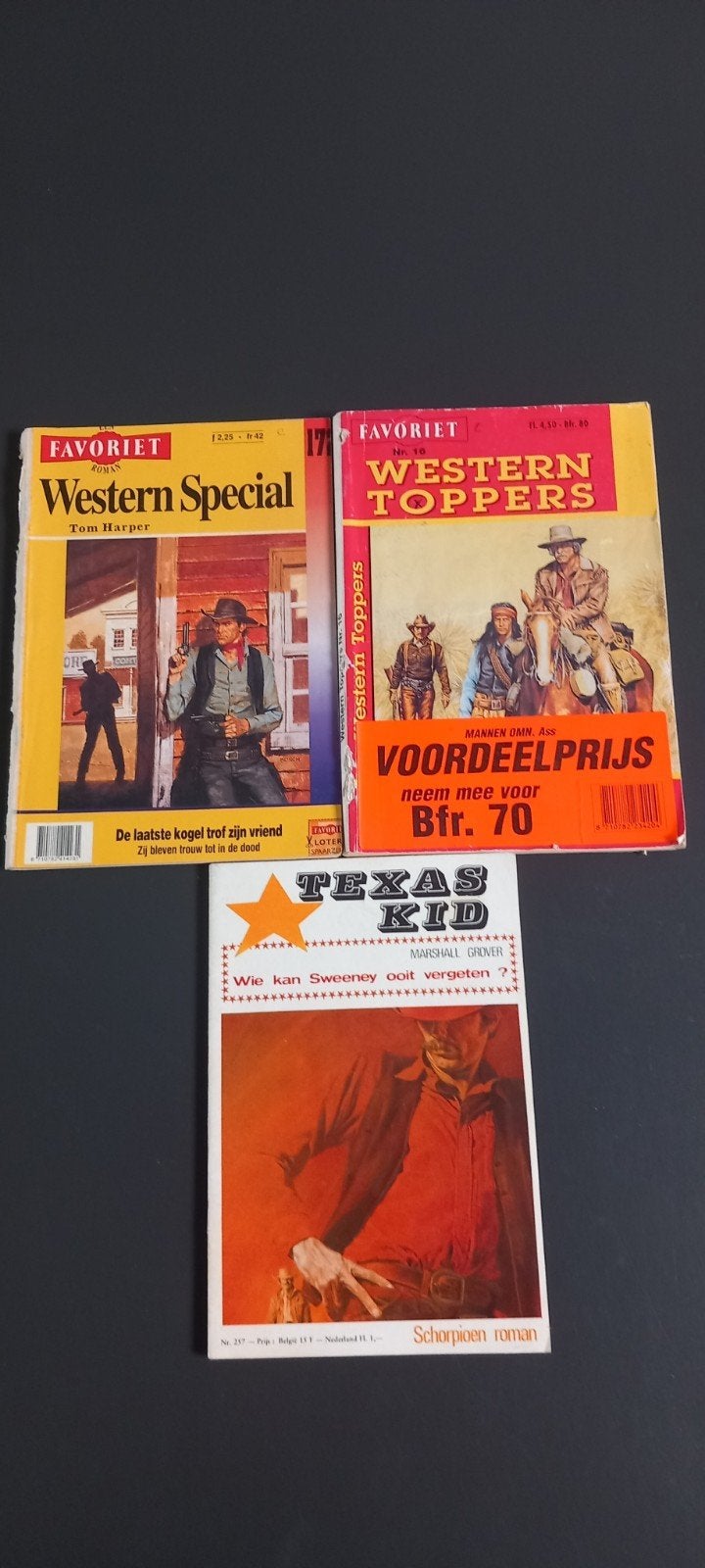 Western Boeken: Favoriet, Western Special, Texas Ki, Ophalen of Verzenden, Gelezen, Diverse auteurs, Nederland
