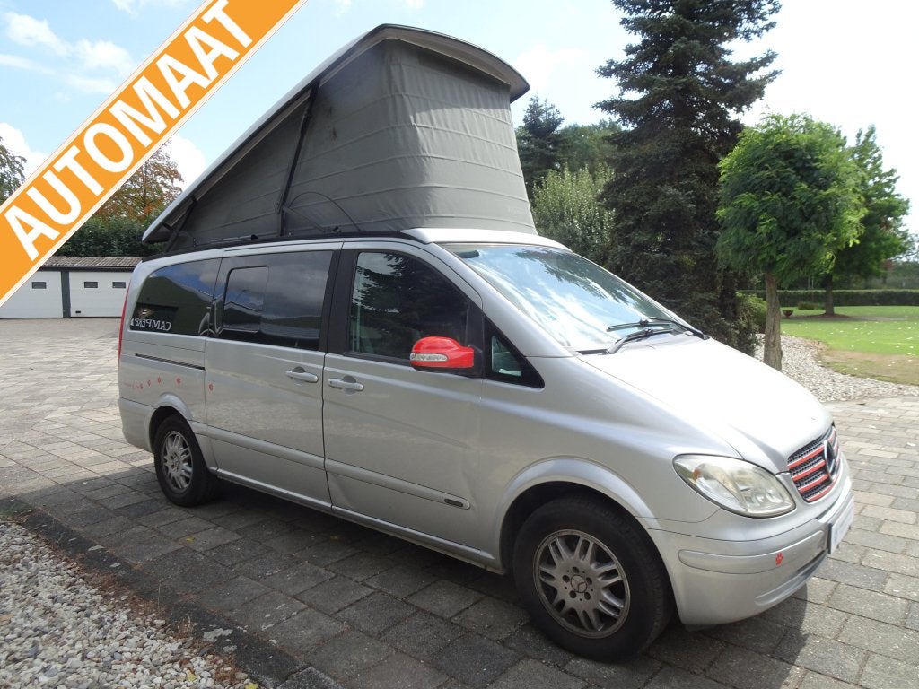 Vrolijke Mercedes Viano Westfalia Marco Polo, Automaat, Buscamper of Camperbus, Hefdak, Mercedes-Benz