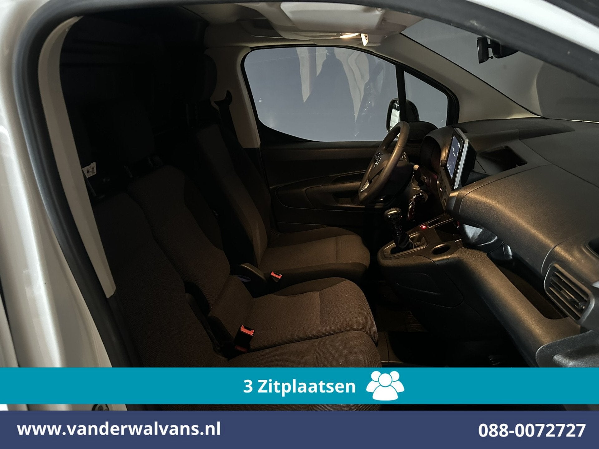 Opel Combo 1.5D 102pk L1H1 Euro6 Airco | 3-Zits | Camera | N, Auto's, Voorwielaandrijving, Gebruikt, 4 cilinders, Wit