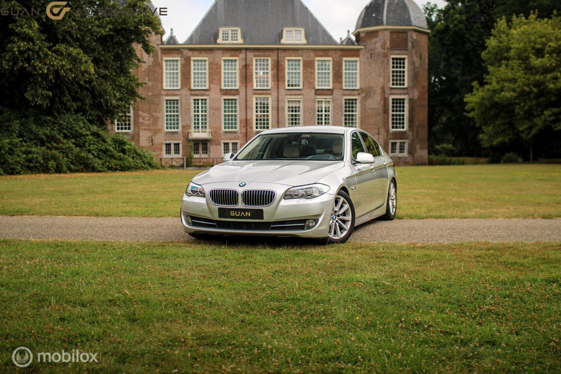 BMW 5-serie 528i High Executive, Auto's, Euro 5, Achterwielaandrijving, Beige, 258 pk