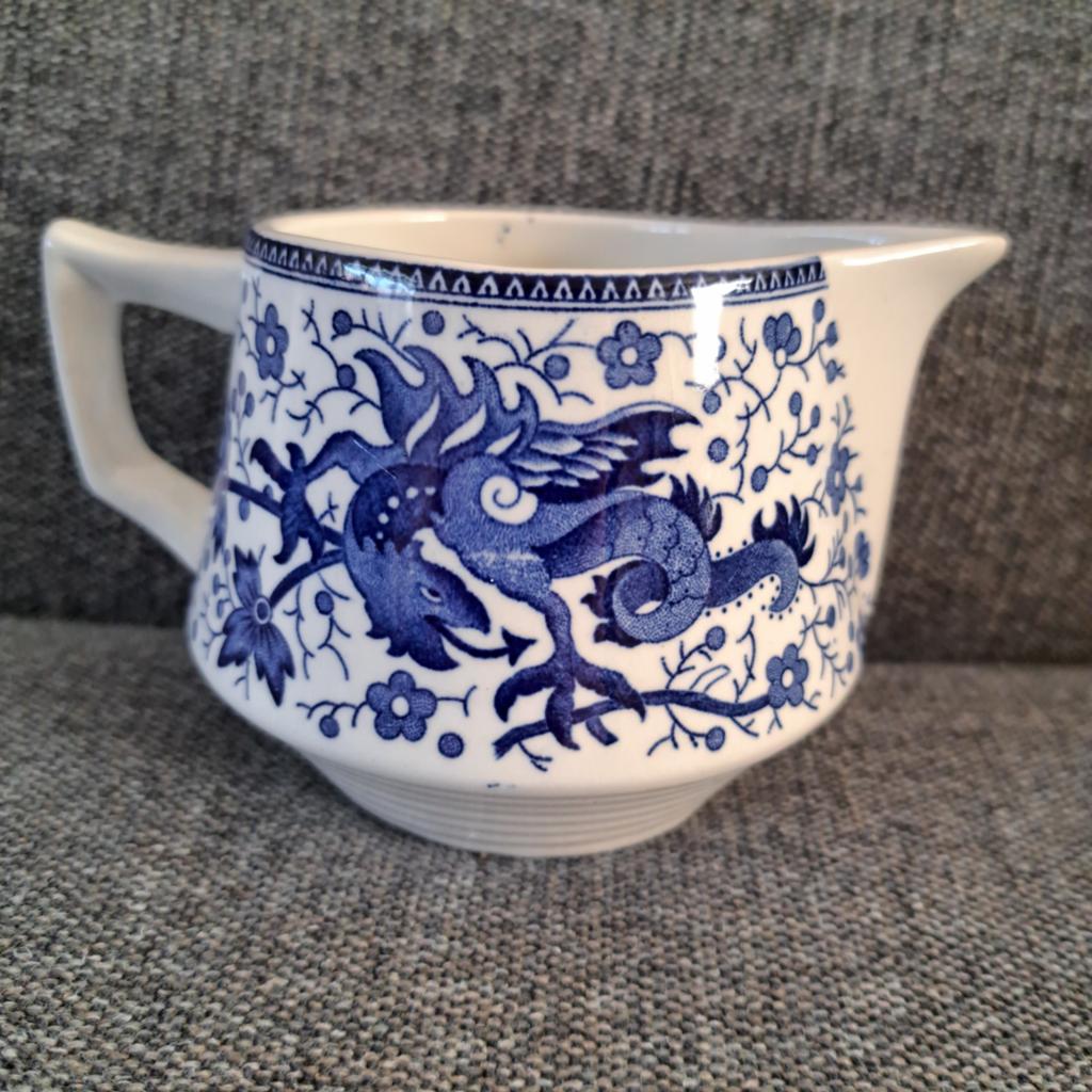 Boch La Louviere Dragon Melkkannetje 8cm, Antiek en Kunst, Ophalen of Verzenden