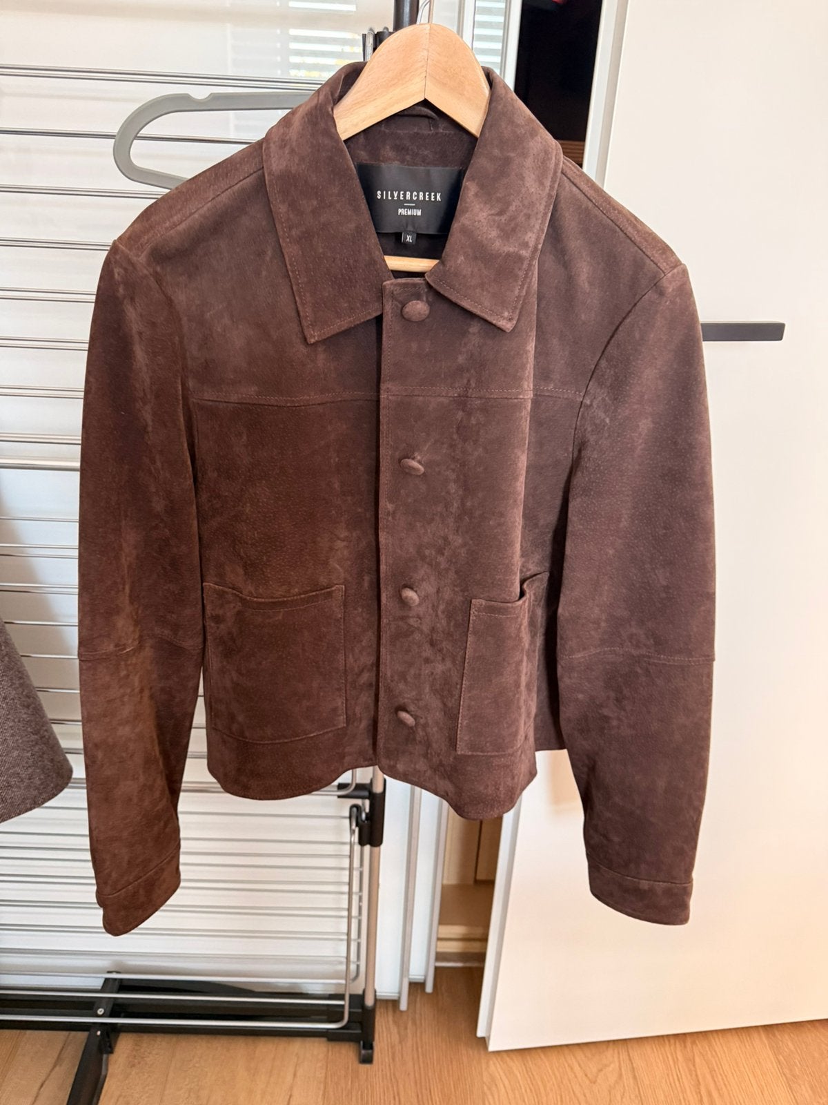 Leren jas SilverCreek Premium  / donkerbruin / XL / NIEUW, Ophalen of Verzenden, Nieuw, Maat 46/48 (XL) of groter, Jasje